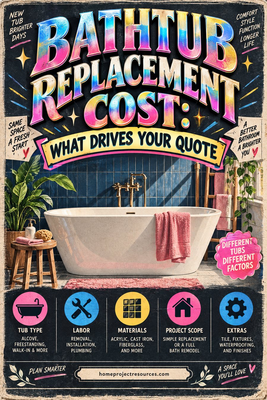 Bathtub Replacement Cost: What Drives Your Quote
