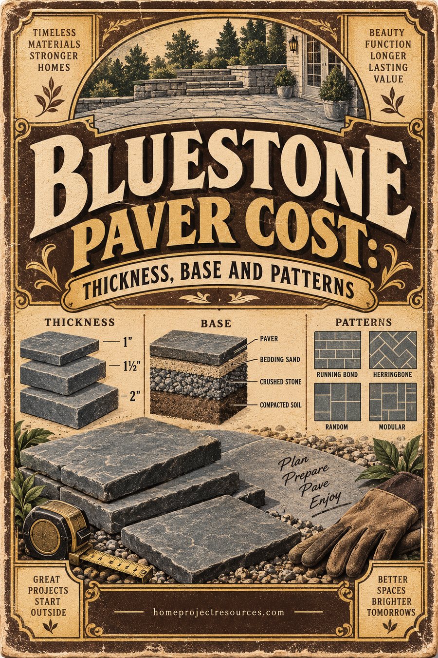 Bluestone Paver Cost: What Actually Drives the Quote