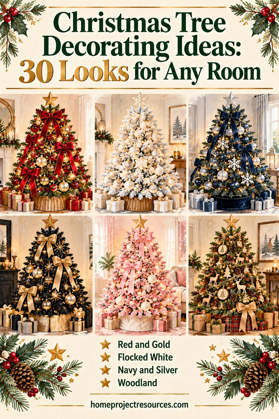 Christmas Tree Decorating Ideas: 30 Looks for Any Room