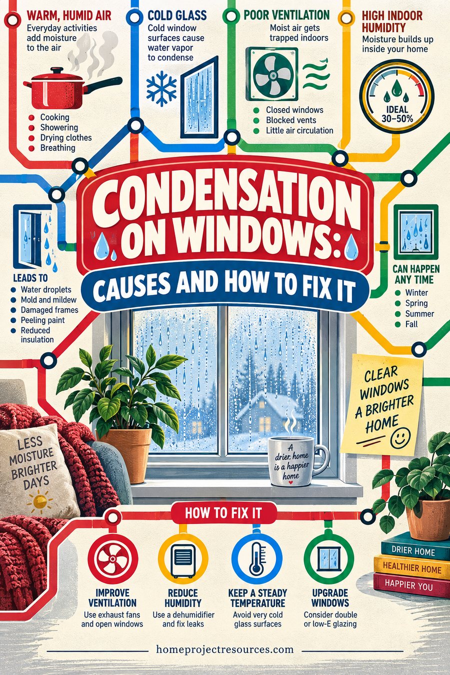 Condensation on Windows: Causes and How to Fix It