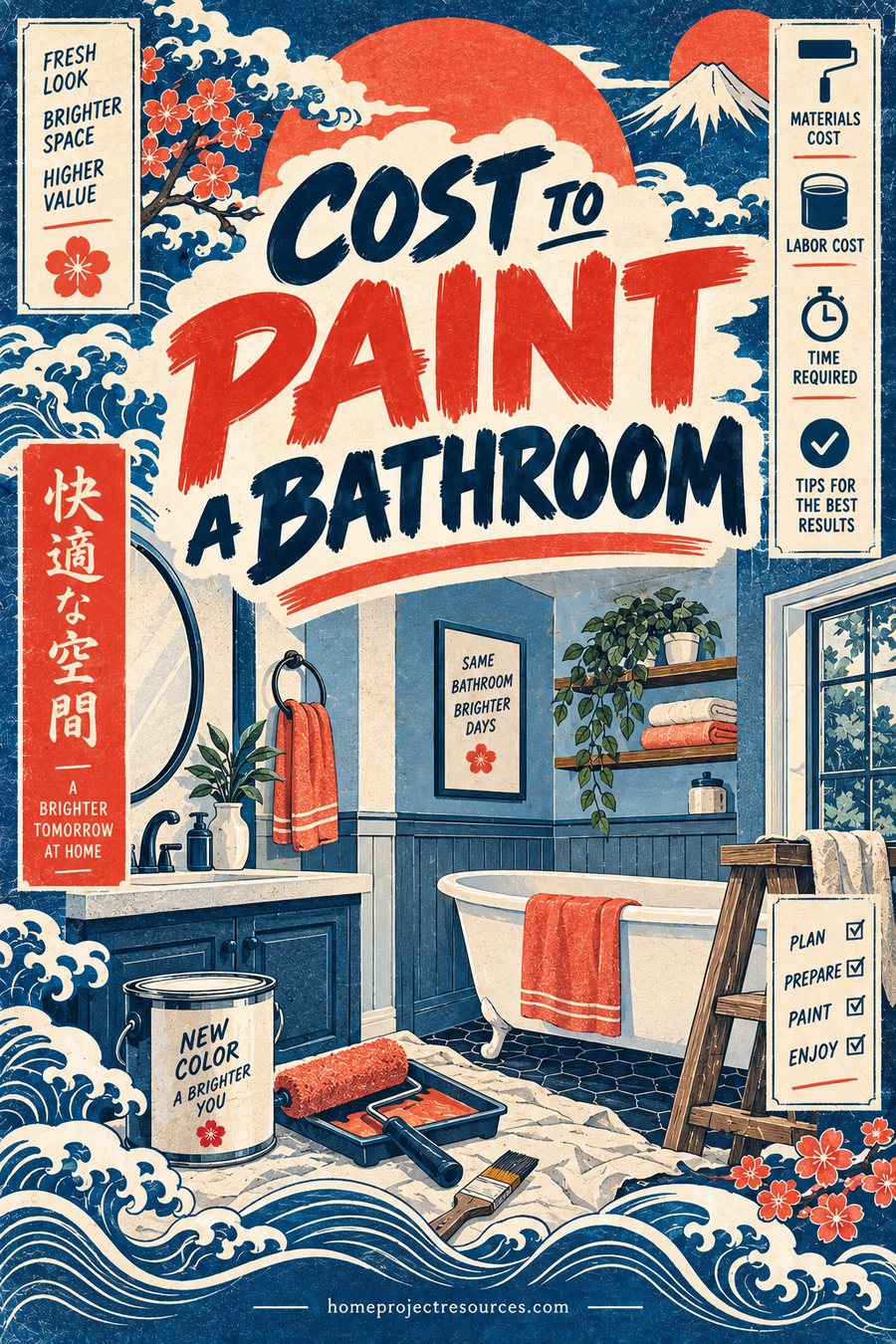 Cost to Paint a Bathroom