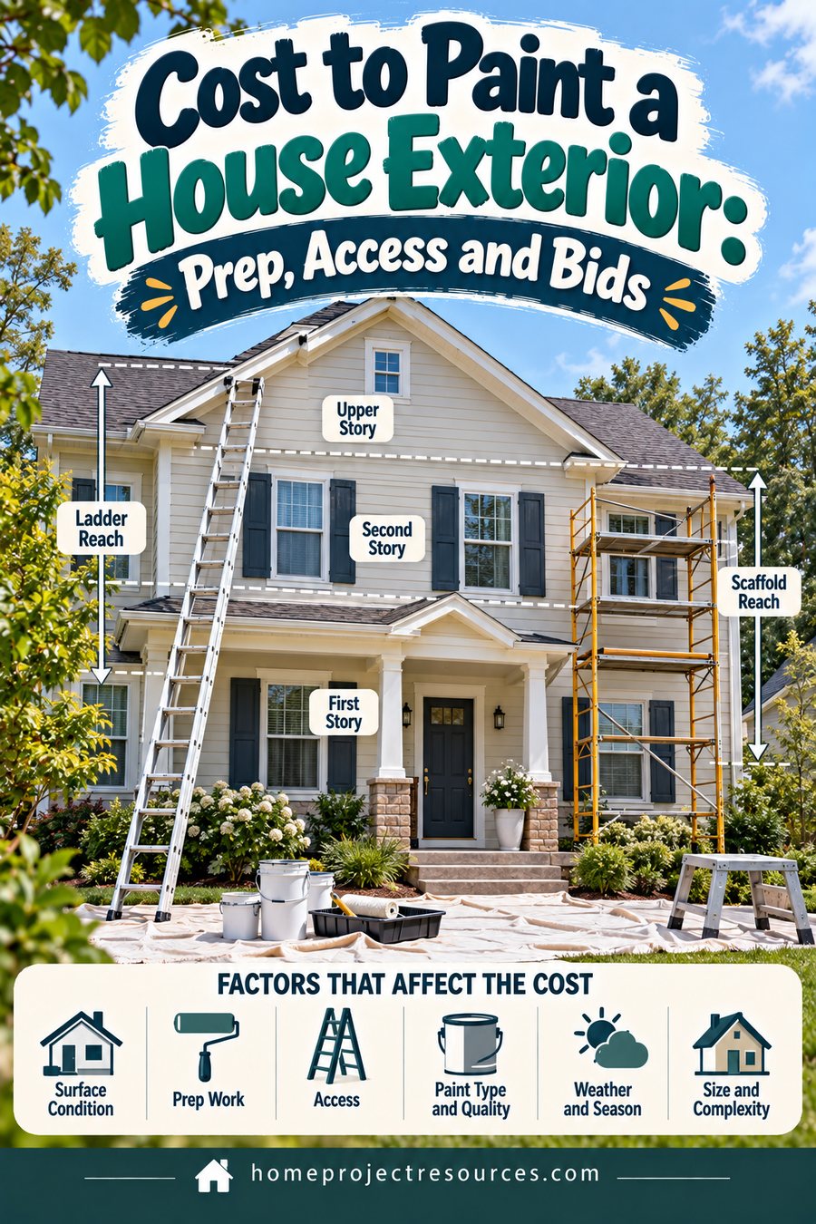 Cost to Paint a House Exterior