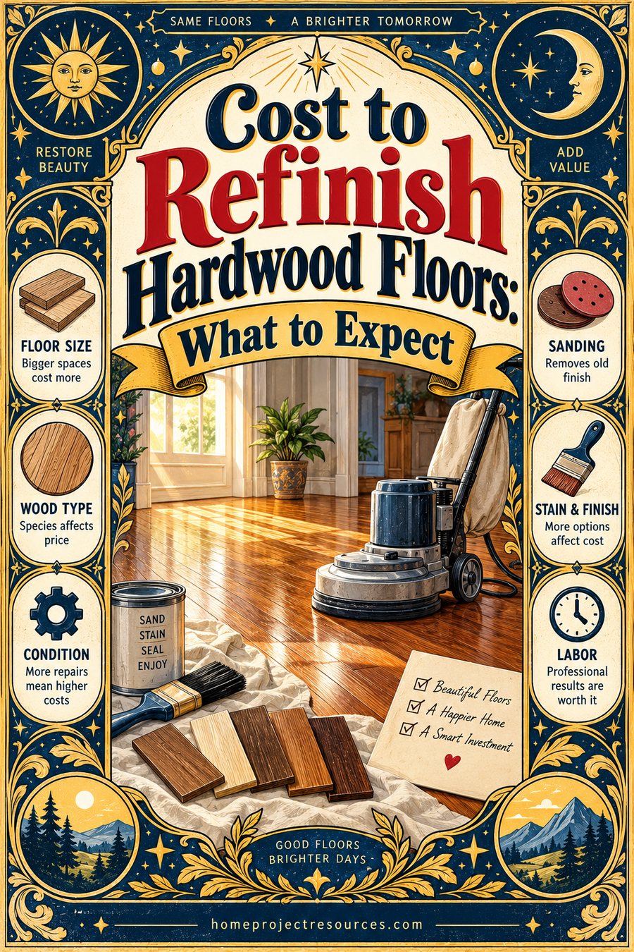 Cost to Refinish Hardwood Floors: What Drives the Quote