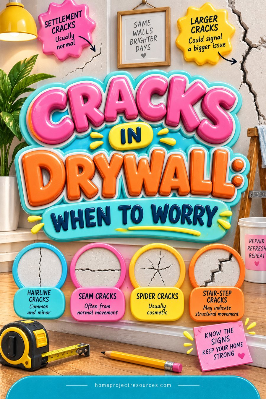 Cracks in Drywall: When to Worry and When to Patch