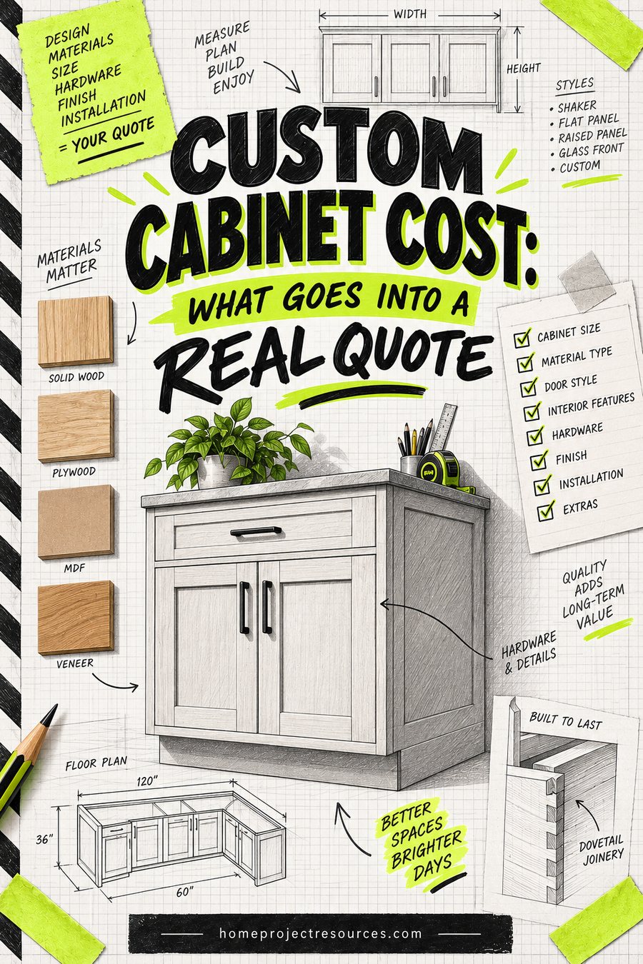 Custom Cabinet Cost: What Goes Into a Real Quote
