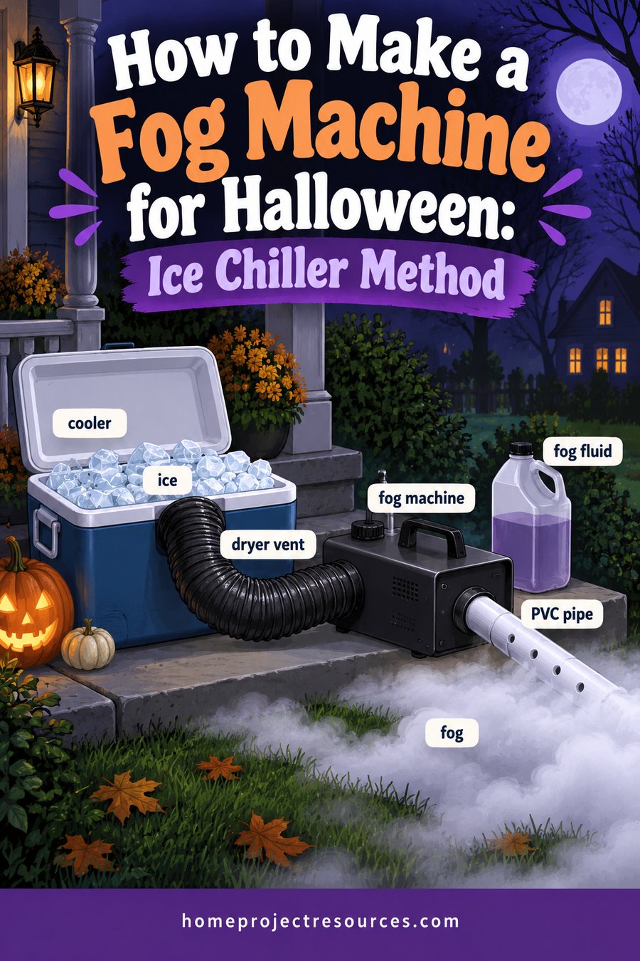 How to Make a Fog Machine for Halloween: Chillers and Dry Ice