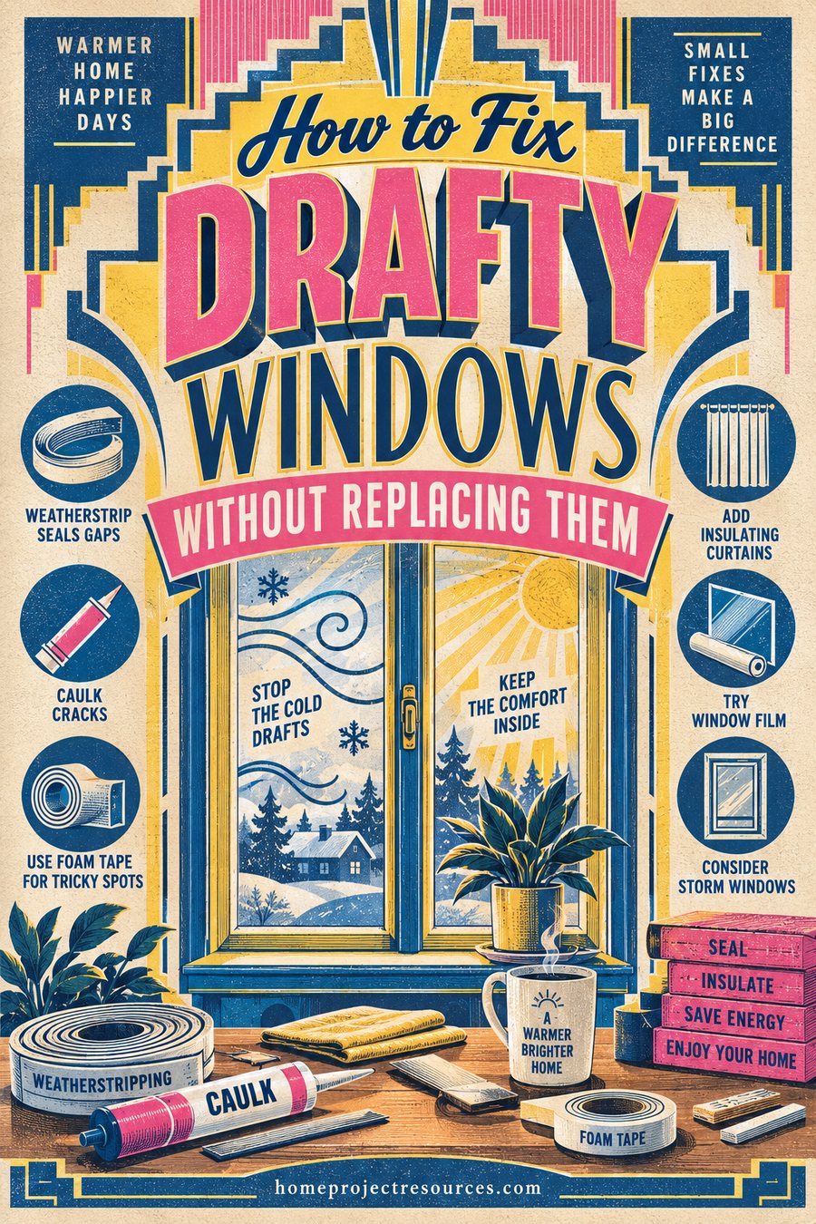 How to Fix Drafty Windows Without Replacing Them