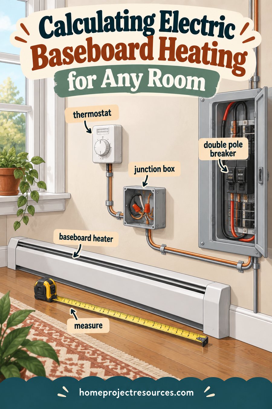 Calculating Electric Baseboard Heating for Any Room