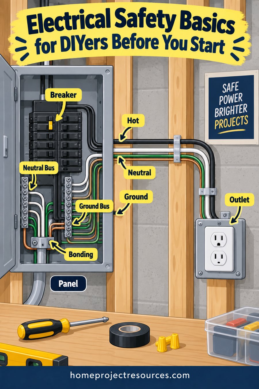 Electrical Safety Basics for DIYers Before You Start