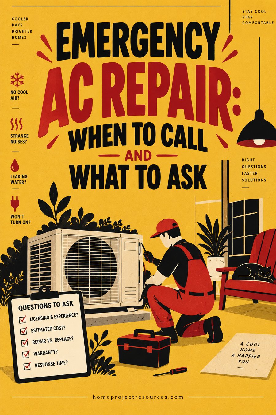 Emergency AC Repair: When to Call and What to Ask