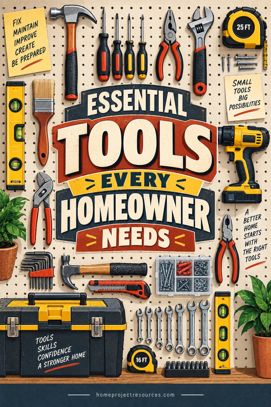 Essential Tools Every Homeowner Needs