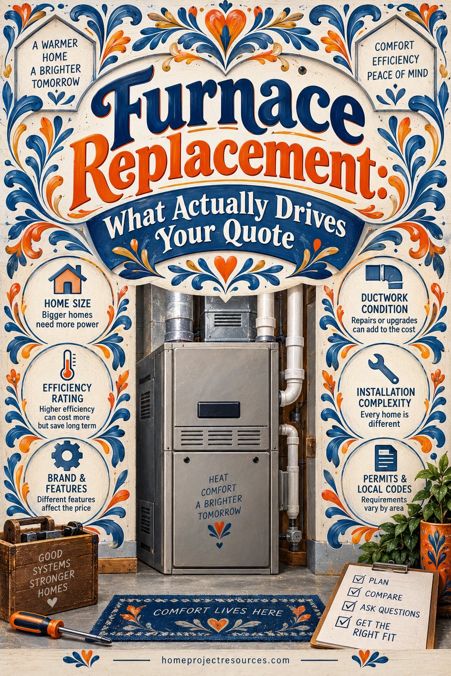 Furnace Replacement: What Actually Drives Your Quote