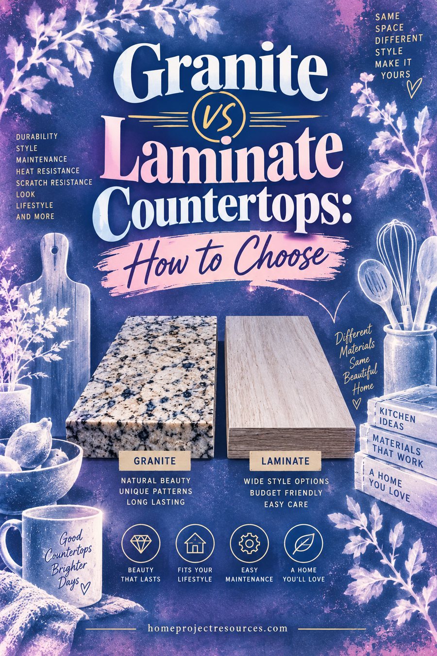 Granite vs Laminate Countertops: How to Choose