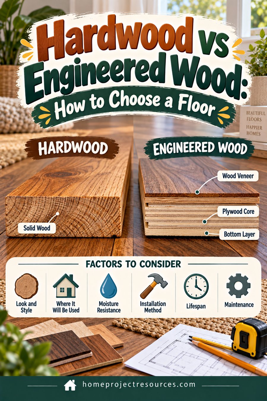 Hardwood vs Engineered Wood: How to Choose a Floor