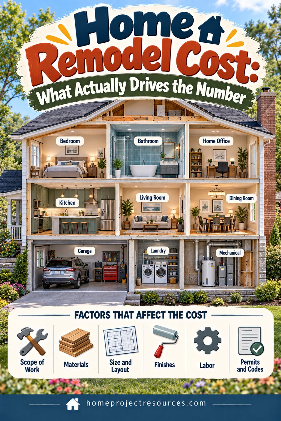 Home Remodel Cost: What Actually Drives the Number