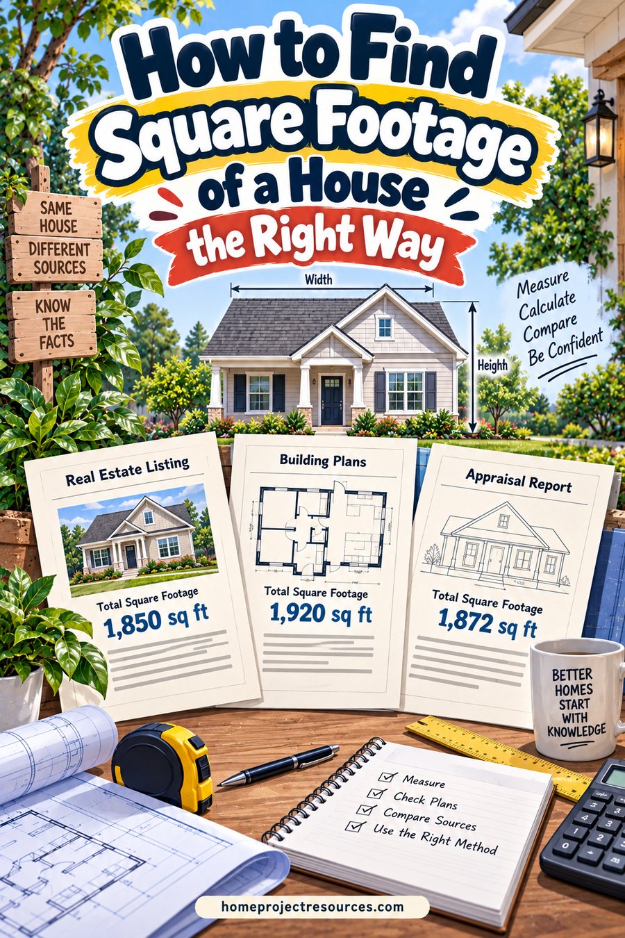 How to Find Square Footage of a House the Right Way