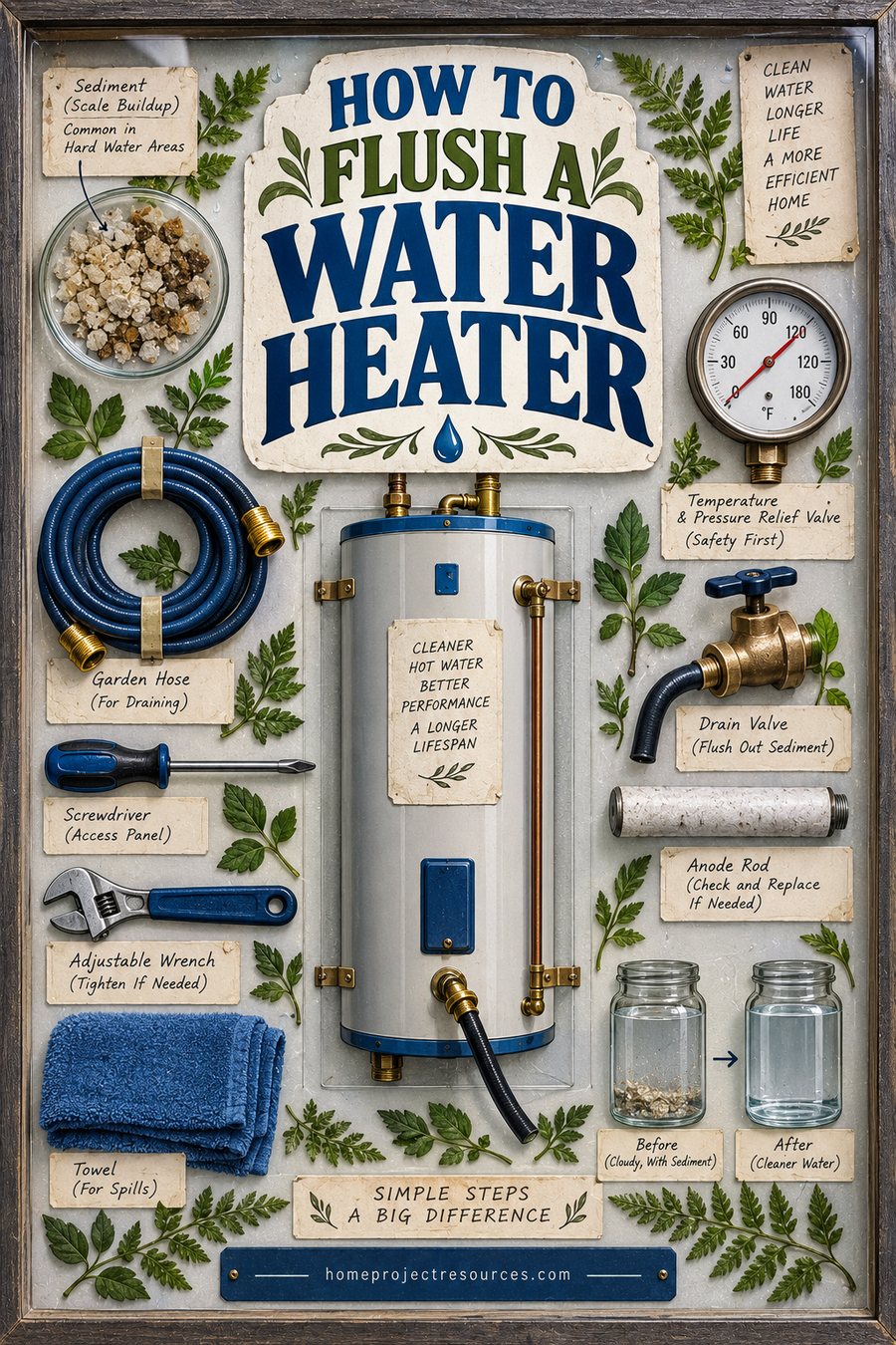 How to Flush a Water Heater the Right Way, Step by Step