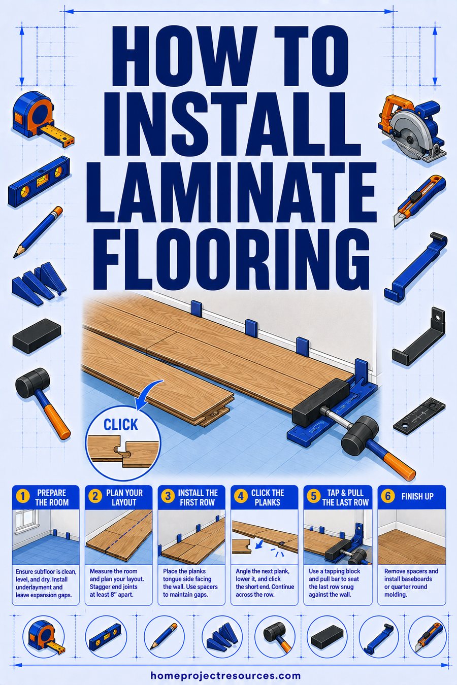 How to Install Laminate Flooring