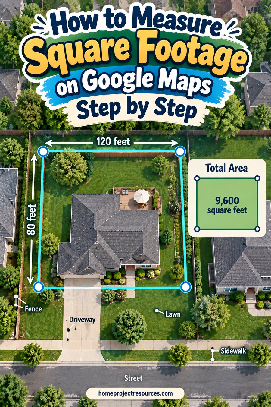 How to Measure Square Footage on Google Maps Step by Step