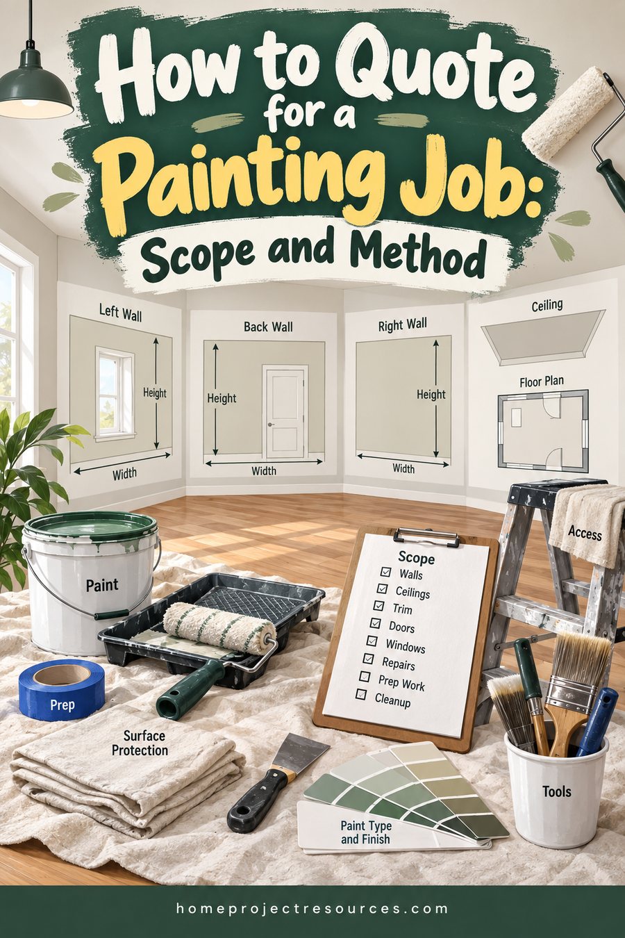 How to Quote for a Painting Job