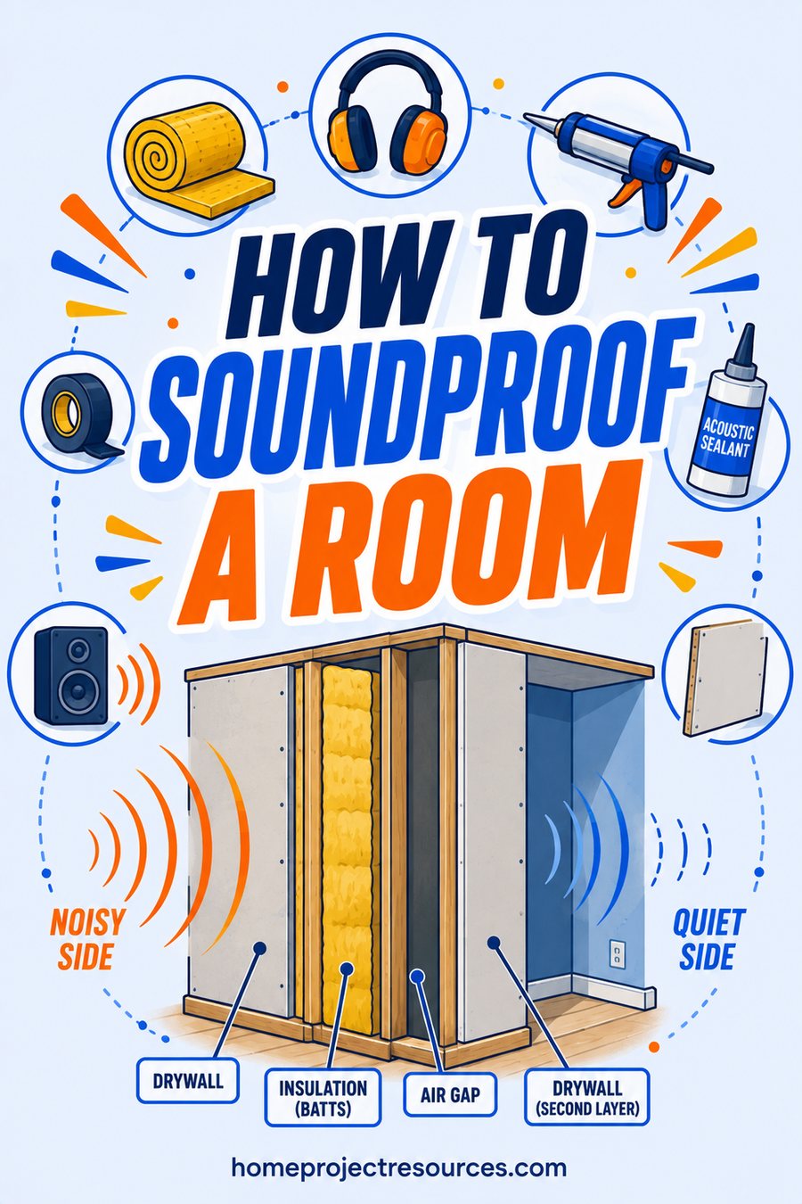 How to Soundproof a Room