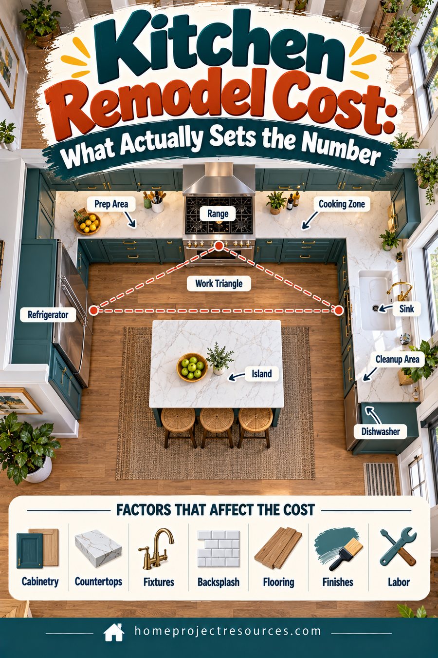 Kitchen Remodel Cost: What Actually Sets the Number