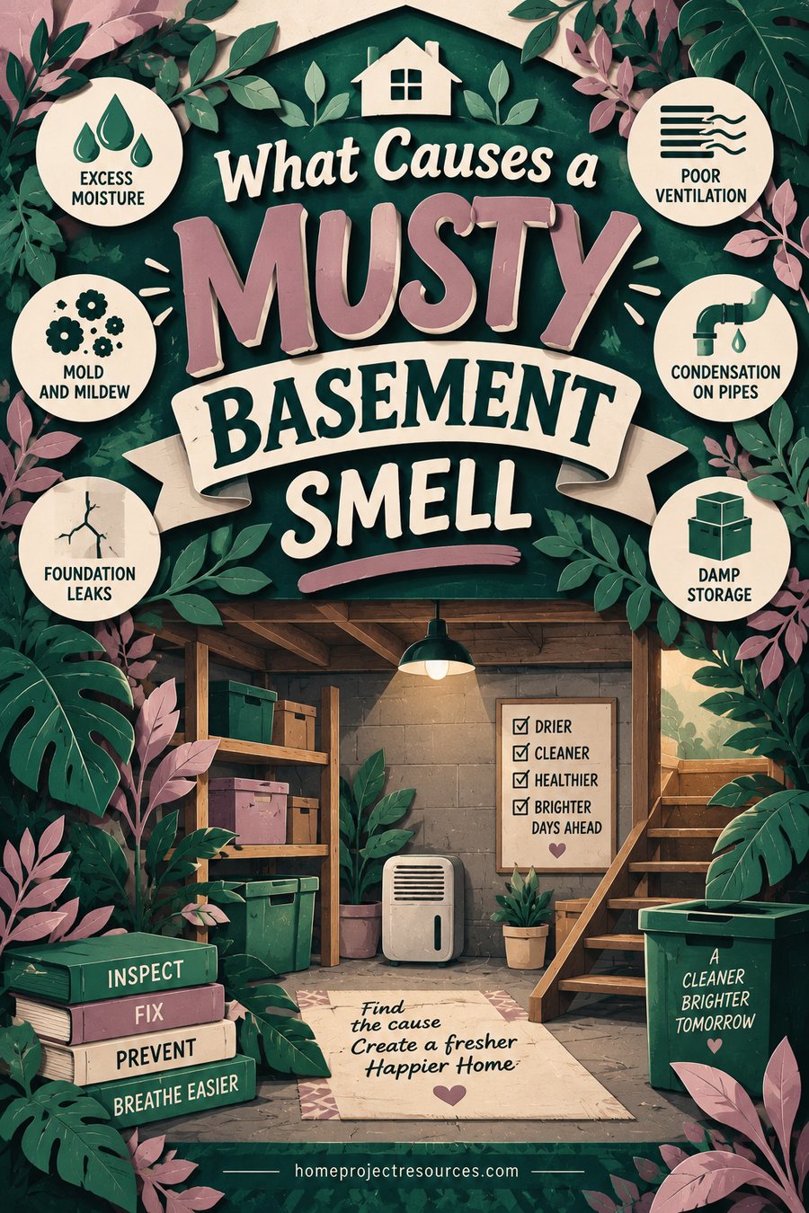 How to Get Rid of a Musty Basement Smell for Good