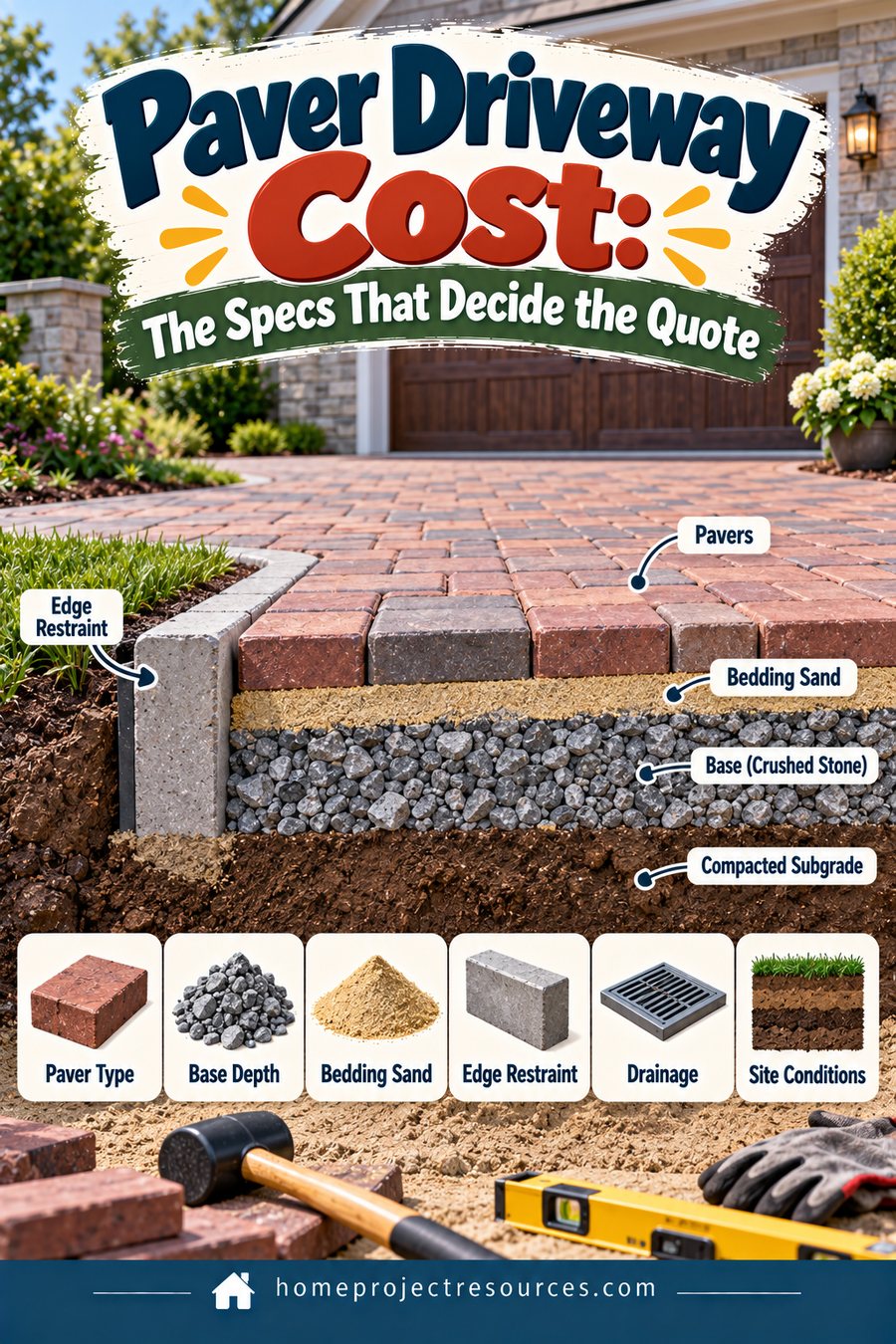 Paver Driveway Cost: The Specs That Decide the Quote