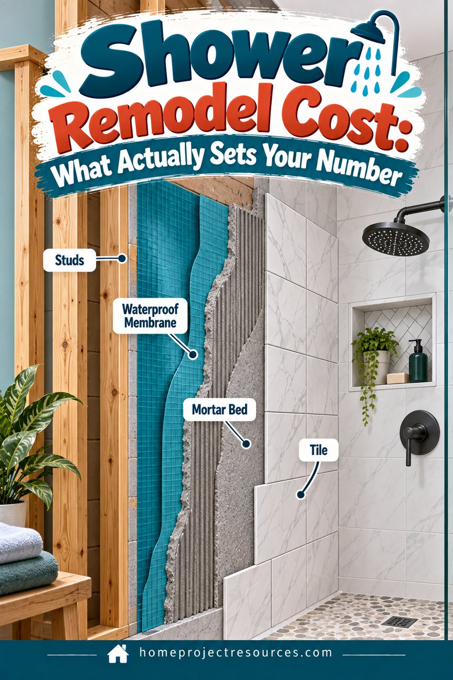 Shower Remodel Cost: What Actually Sets Your Number