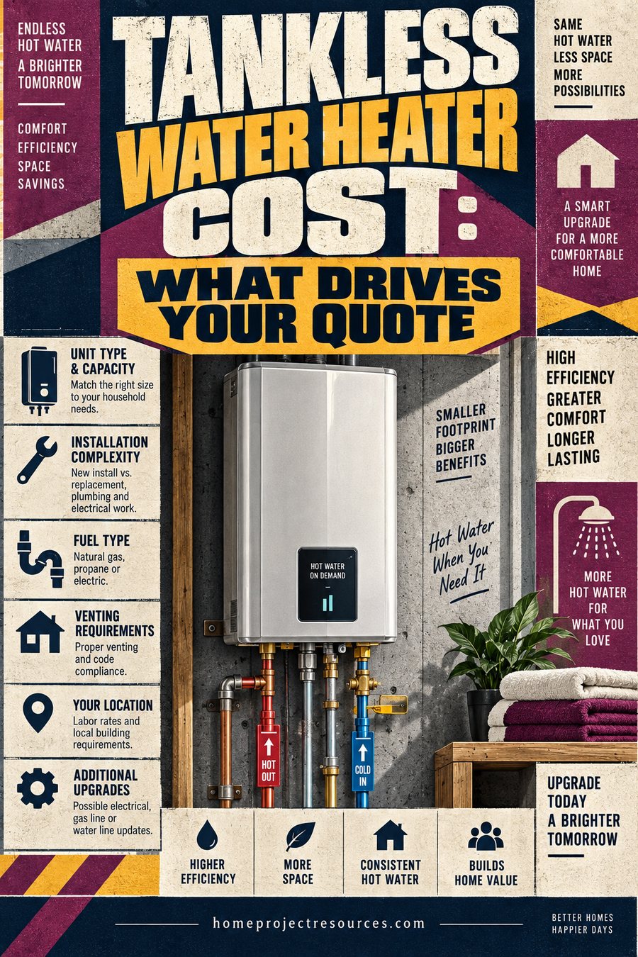 Tankless Water Heater Cost: What Drives Your Quote